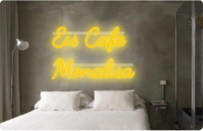 Custom text: Eis Cafe
Monalisa