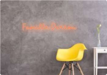 Custom text: Famille Derrou
