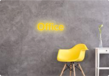 Custom text: Office