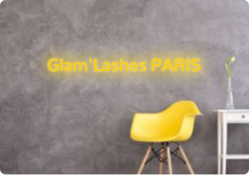 Custom text: Glam