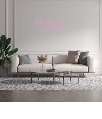 Custom text: OPTICIEN-LUNETIER
OEIL POUR OEIL