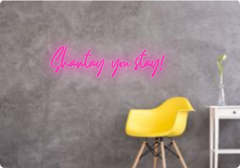 Custom text: Shantay, you stay!