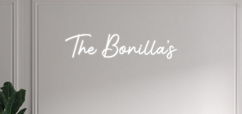 Custom text: The Bonilla