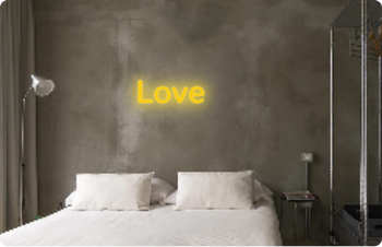 Custom text: Love