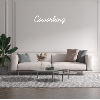 Custom text: Coworking