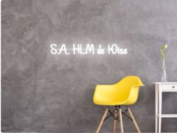 Custom text: S.A. HLM de l