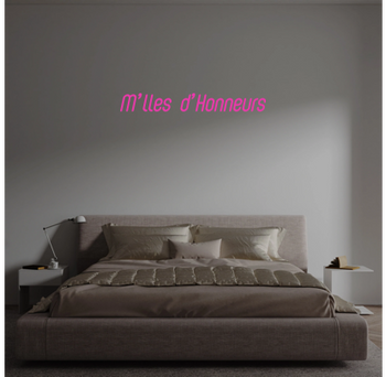 Custom text: M