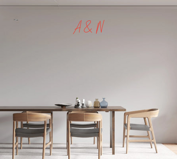 Custom text: A & N