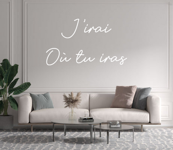 Custom text: J
