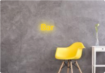 Custom text: Bar