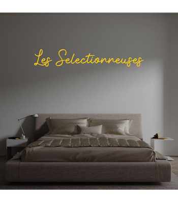 Custom text: Les Selectionneuses