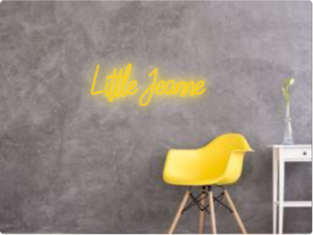 Custom text: Little Jeanne