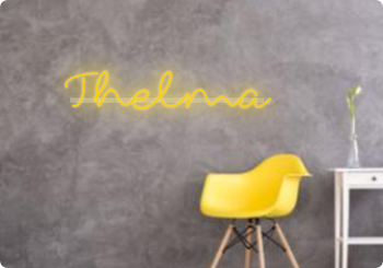 Custom text: Thelma