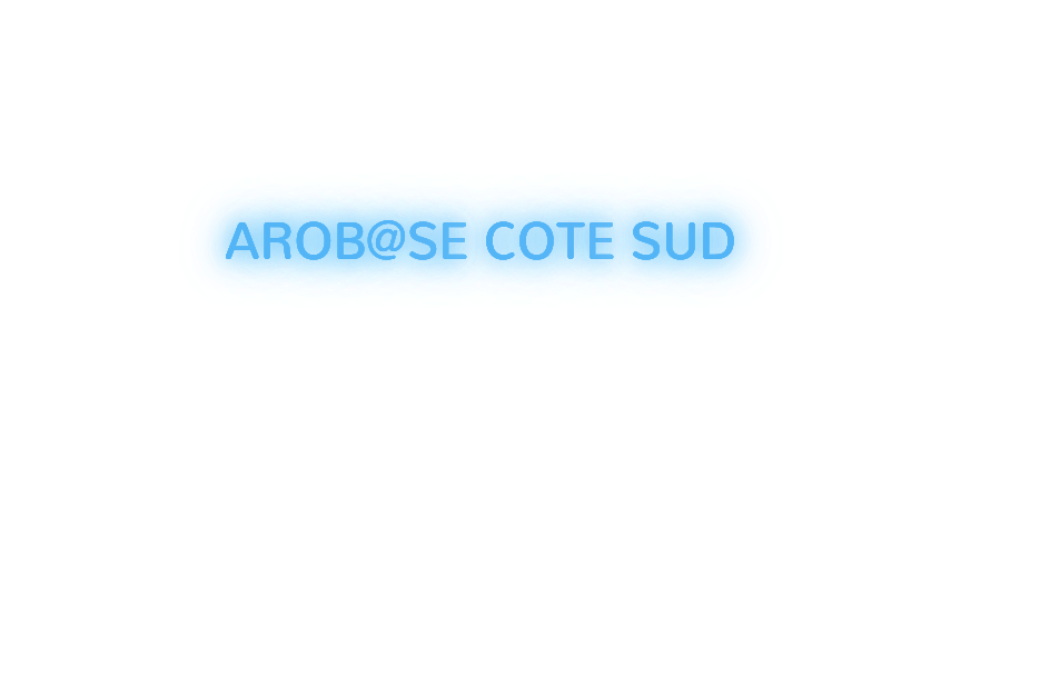 Custom text: AROB@SE COTE SUD
