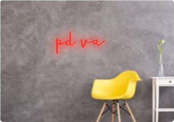Custom text: pd va