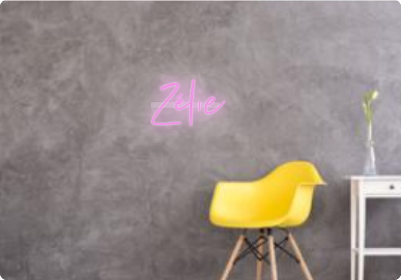 Custom text: Zélie