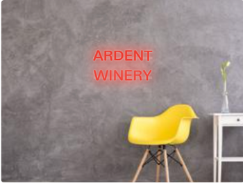 Custom text: ARDENT
WINERY