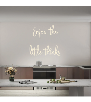 Custom text: Enjoy the
little thinks