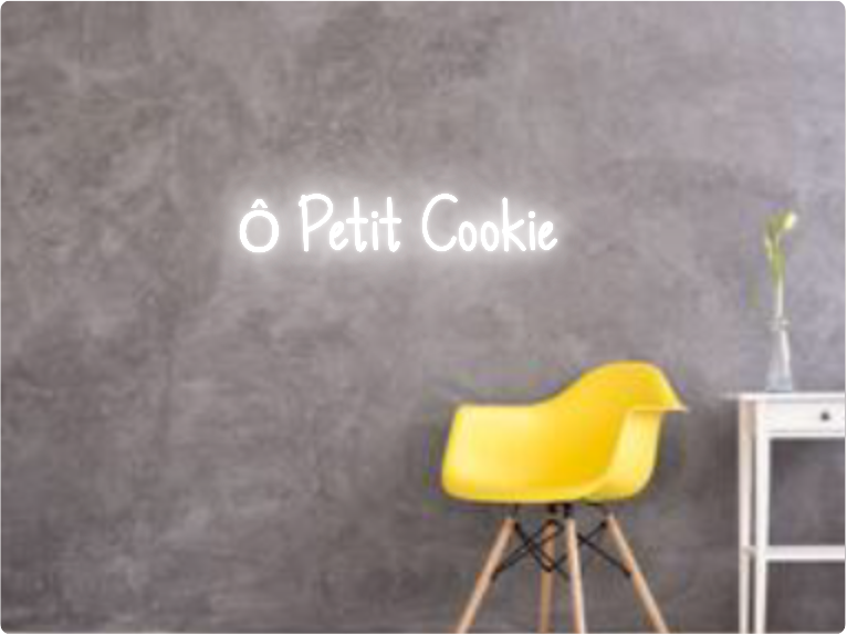 Custom text: Ô Petit Cookie
