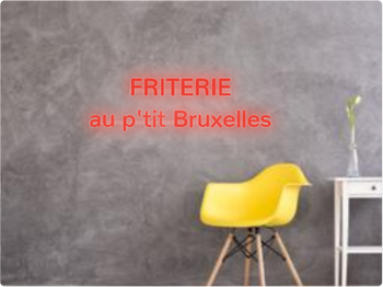 Custom text: FRITERIE
au p