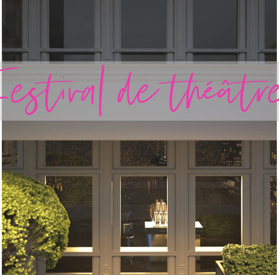 Custom text: Festival de théâtre