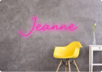 Custom text: Jeanne
