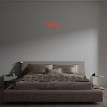 Custom text: Charlo
