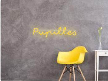 Custom text: Pupilles