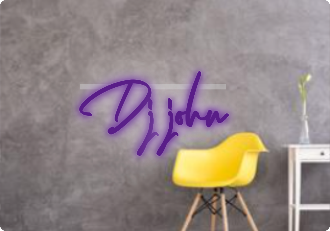 Custom text: Dj john