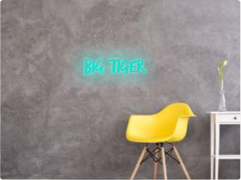 Custom text: BIG TIGER
