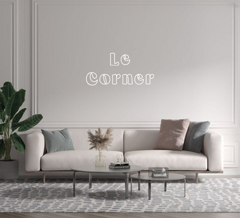 Custom text: Le
Corner