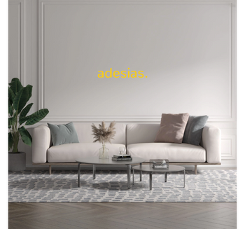 Custom text: adesias.