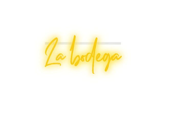 Custom text: La bodega