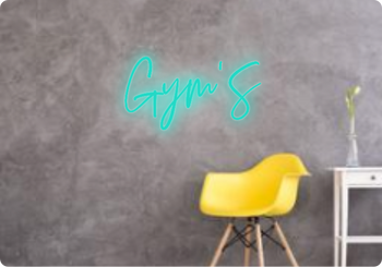 Custom text: Gym