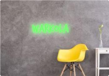 Custom text: WARKOLA