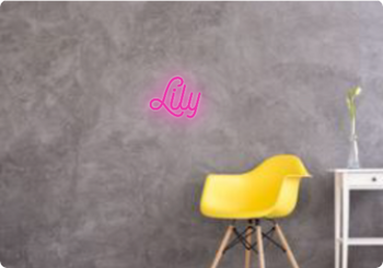 Custom text: Lily