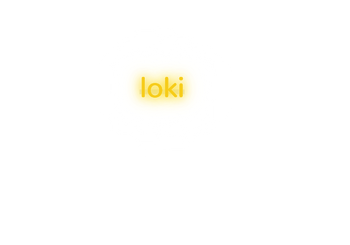 Custom text: loki