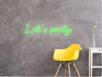 Custom text: Let