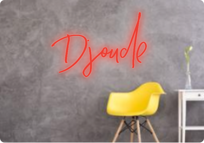 Custom text: Djoude