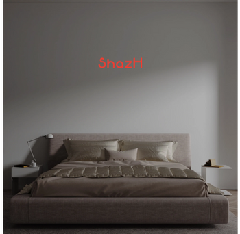 Custom text: ShazH