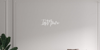 Custom text: InstAmex