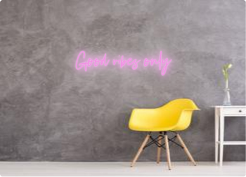Custom order: Good vibes only