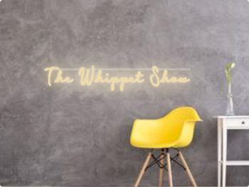 Custom text: The Whippet Show