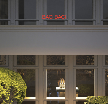 Custom text: BACI BACI
