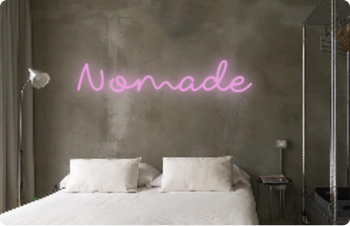 Custom text: Nomade