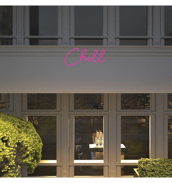 Custom text: Chill
