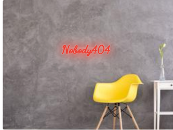 Custom text: Nobody404