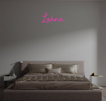 Custom text: Lahna