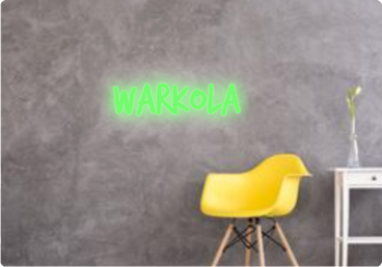Custom text: WARKOLA