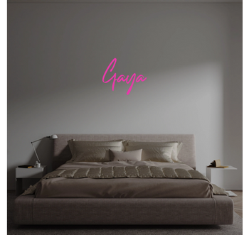 Custom text: Gaya